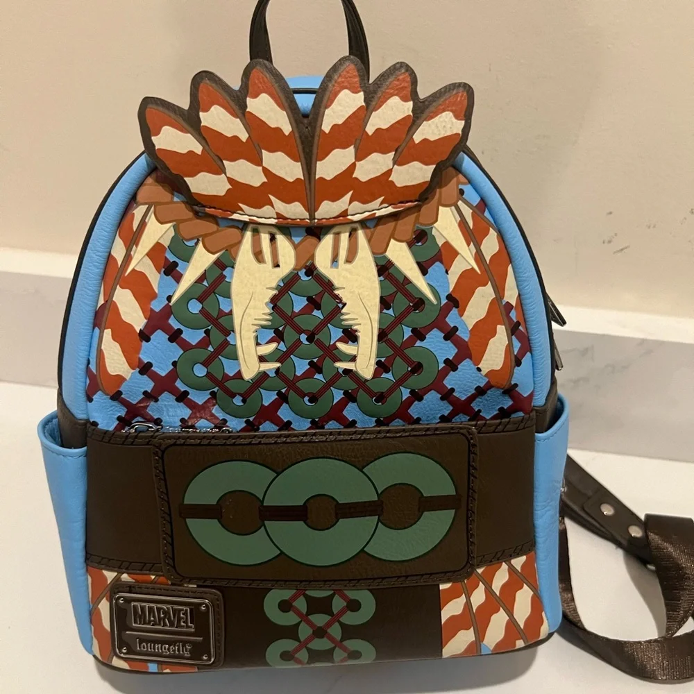 Disney Marvel Black‎ Panther: Wakanda Forever Loungefly Backpack